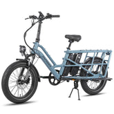 FAFREES FF20 CUV Electric Bike - Motor 250W Battery 48V24Ah 20 Inch Tire Hydraulic Disc Brakes - Blue